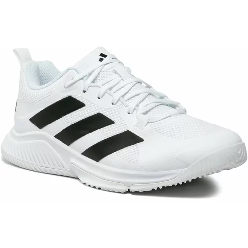 Adidas Čevlji Court Team Bounce 2.0 Shoes HR1239 Cloud White/Core Black/Cloud White