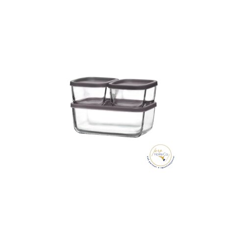  Cubes&amp;amp;Cube set zdjela sa poklopcem 3/1 Slike