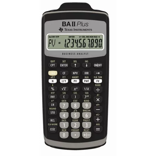 Texas Instruments Kalkulator BA II PLUS