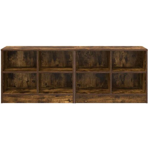  za krevet 2 pcs Dimljeni hrast 66 x 33 x 48 cm - Dimljeni hrast Slike