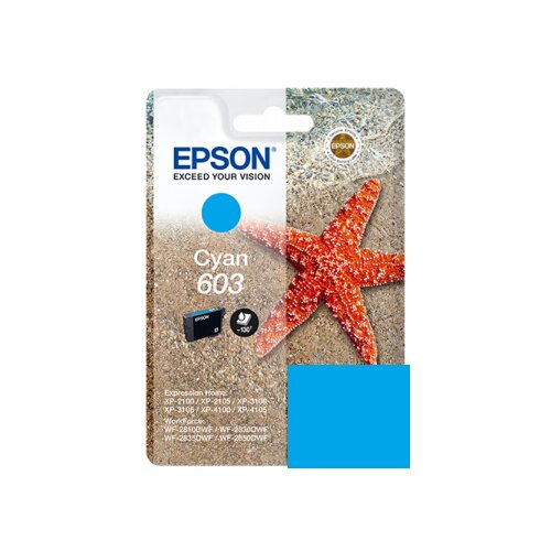 Epson Originalna kartuša 603 Cyan - C13T03U24010 [Ml-2.4][Pag-130], (20304890) Cene