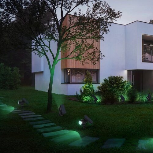 Osram SMART+ SOLAR LED RGBW prigu&amp;scaron;iva solarna lampa 0,6W/3,7V IP44 Slike