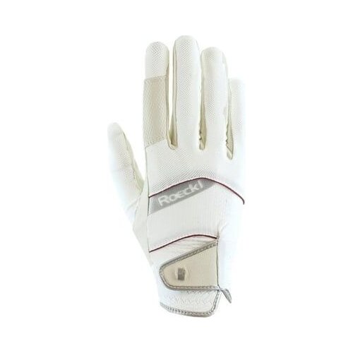 Roeckl Jahalne rokavice "MILLERO", white - 6.5 Cene