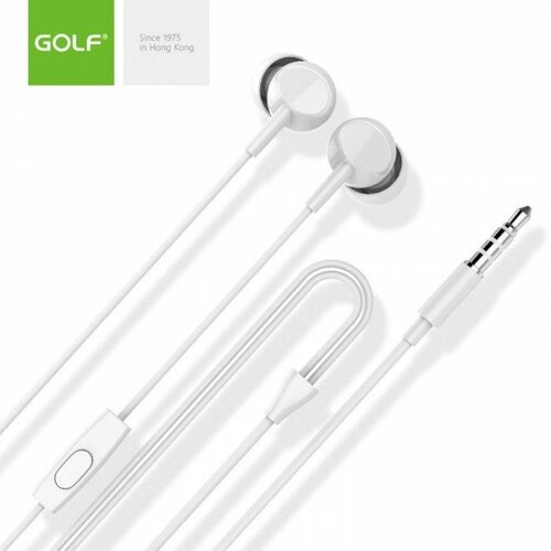 Golf bubice GOLF M16, bele slušalice Slike