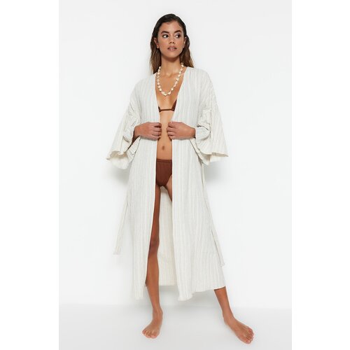 Trendyol Kimono &amp;amp; Caftan - Ecru - Regular fit Slike
