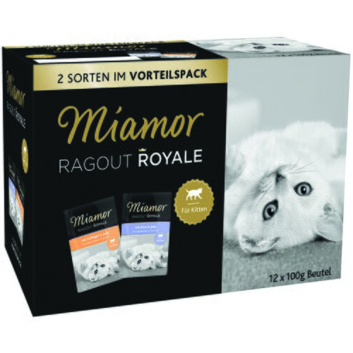 Miamor Miješano prednosno pak. Ragout Royale u želeu Kitten - Perad i govedina u želeu Cijene