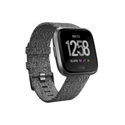 Fitbit sat Versa Charcoal Woven Special Edition Slike