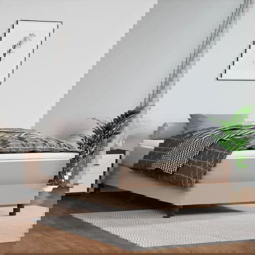 vidaXL Okvir kreveta s oprugama boja cappuccina 80x200cm umjetna koža Cijene