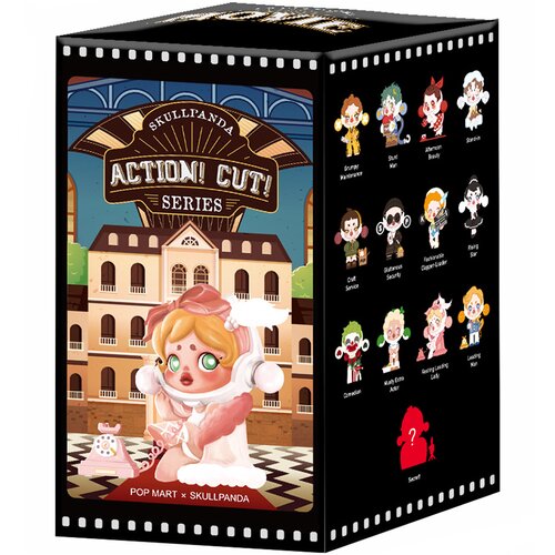 Pop Mart figurica skullpanda action! cut! series blind box (single) Slike
