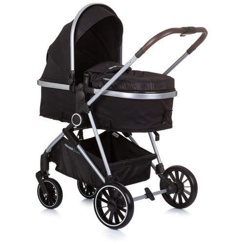 Chipolino kolica Aura 3u1 Obsidian/Silver Cene