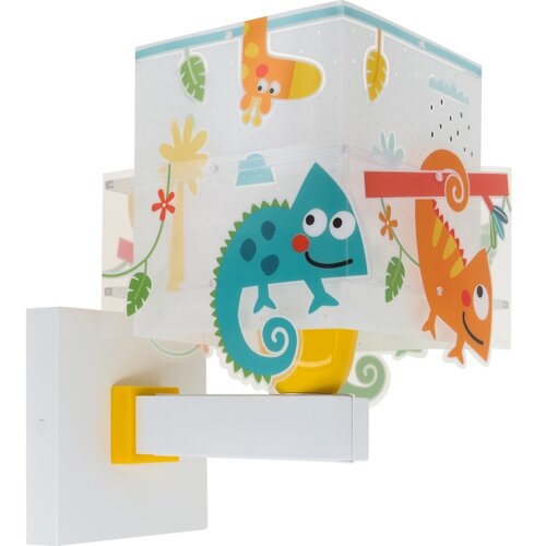 Dalber 63319 - Dečije zidno svetlo HAPPY JUNGLE 1xE27/15W/230V Slike