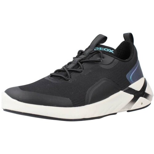 Geox Modne superge J PLAYKIX BOY Črna Slike