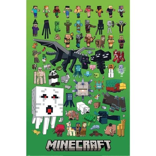 Pyramid Poster Minecraft M2 Cene