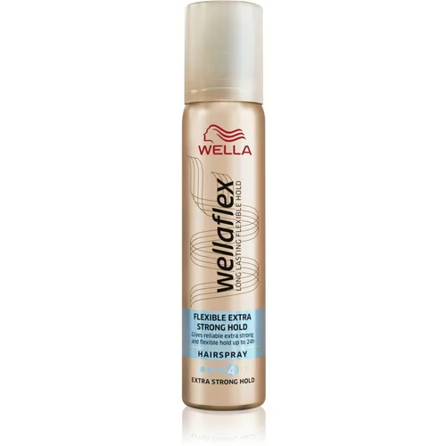 Wella Wellaflex Flexible Extra Strong lak za kosu za jako učvršćivanje 75 ml