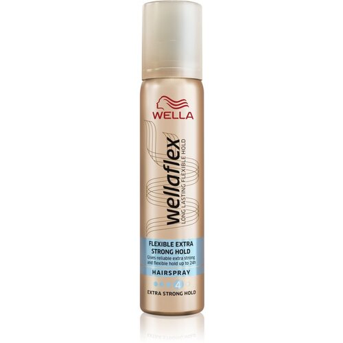 Wella Wellaflex Flexible Extra Strong lak za kosu za jako učvr&amp;scaron;ćivanje 75 ml Slike
