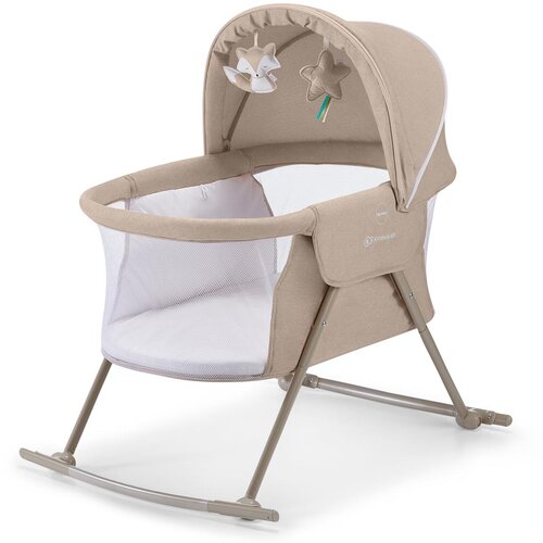 Kinderkraft krevetić LOVI 3u1, beige Slike