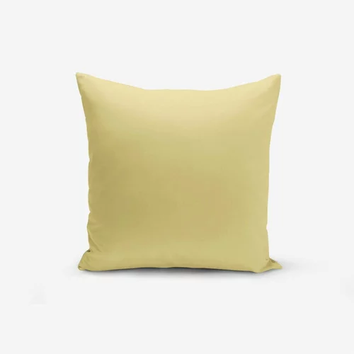Minimalist Cushion Covers žuta jastučnica boje senfa Düz, 45 x 45 cm