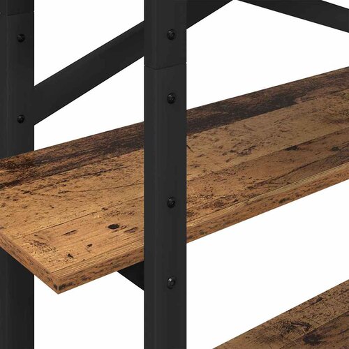  Polica Staro drvo 100 x 33,5 x 140 cm Konstruirano drvo Slike