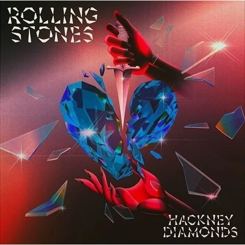 The Rolling Stones Hackney Diamonds (Limited Edition) (1st Anniversary Edition) (Clear and Blue Splatter Coloured) (2 LP)