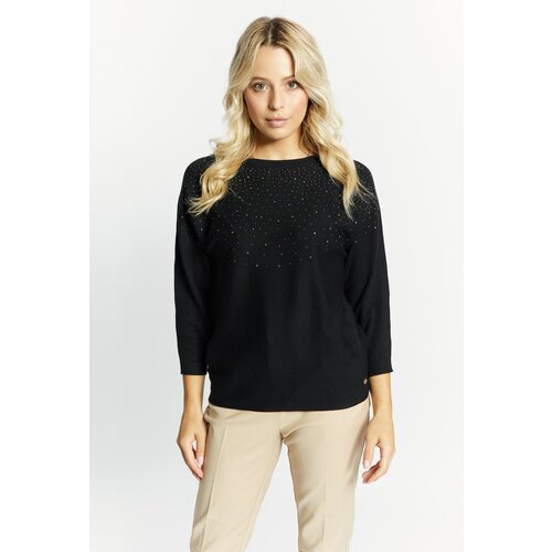 Monnari Woman&amp;#039;s Jumpers &amp;amp; Cardigans Viscose Sweater With Rhinestones Slike