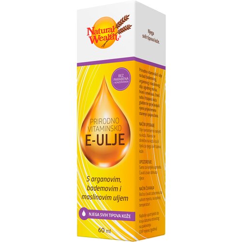 Natural Wealth vitamin e ulje, 60 ml - nežna nega i antioksidativna zaštita Cene
