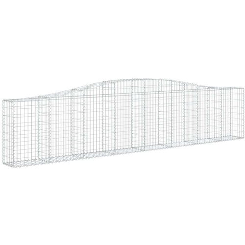  Lučne gabionske košare 8 kom 400x30x80/100 cm pocinčano željezo Cene
