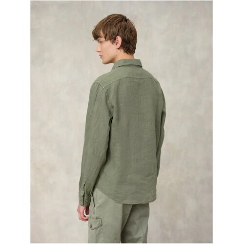 Blauer Srajce z dolgimi rokavi 26SBLUS01128 Zelena Slike
