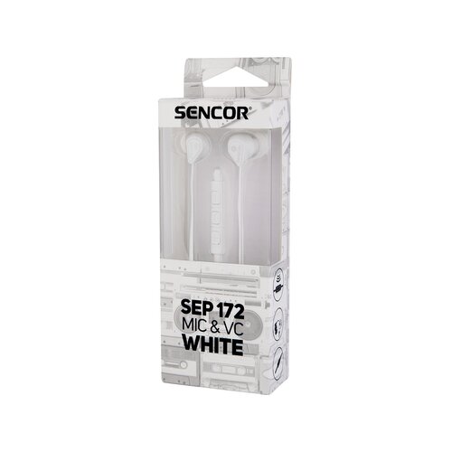 Sencor sep 172 bele bubice sa mikrofonom Slike