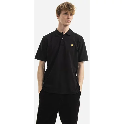 Carhartt WIP Chase Pique Polo I023807 BLACK/GOLD