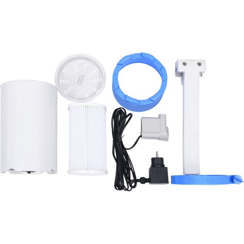  skimmer i crpka za bazen s adapterom 16 cm plastični Slike