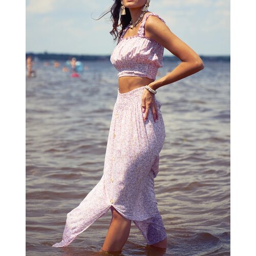 Resti Women's floral pink set Cene
