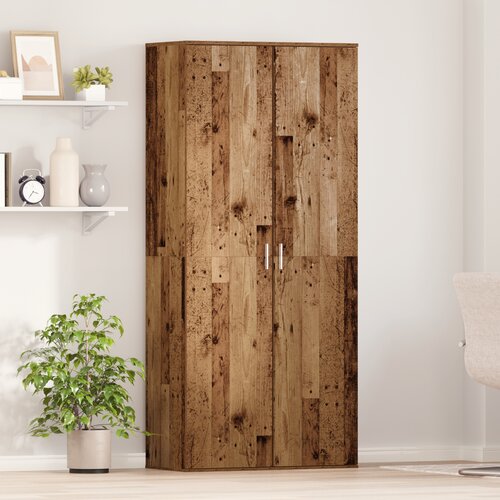 vidaXL visoki ormarić Stari drvo 80x39x178 cm Radni materijal Cijene