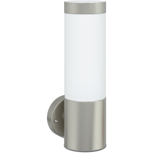 VidaXL Zunanja Stenska Svetilka Srebrna Nerjaveča Jeklo IP44, (22044593) Slike