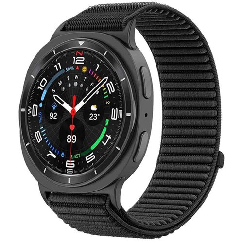 INF združljiv z samsung galaxy watch 8/8 classic wilderness mountain najlonskim pa&scaron;kom black, (5000116503) Cene