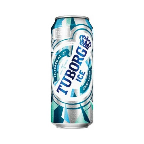 Tuborg pivo ice 0.5L limenka Slike