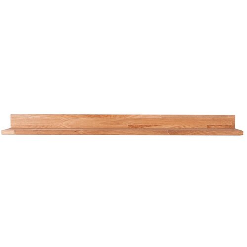 Interia Home &amp;amp; Living Polica za slike iz hrastovega lesa v naravni barvi 100 cm Kalle - Slike