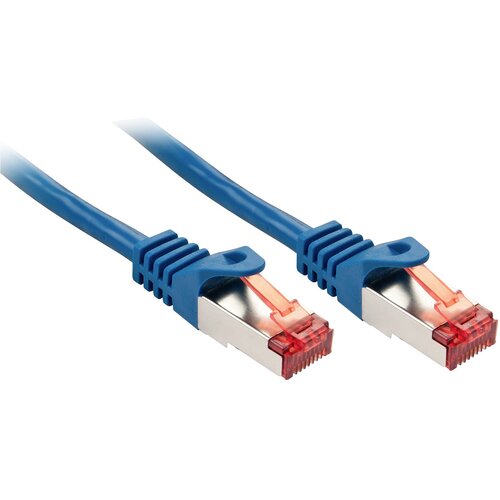 Lindy 47356 RJ45 omrežni kabel\, Patch kabel CAT 6 S/FTP 5.00 m modra 1 kos, (20419973) Cene