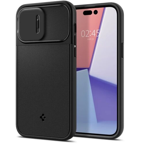 Spigen OPTIK ARMOR MAGSAFE maska za IPHONE 14 PRO BLACK Cijene