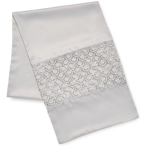 Catherine Lansfield Nadstolnjak od mikrosatena 32x220 cm Deco Sequin &amp;ndash; Slike