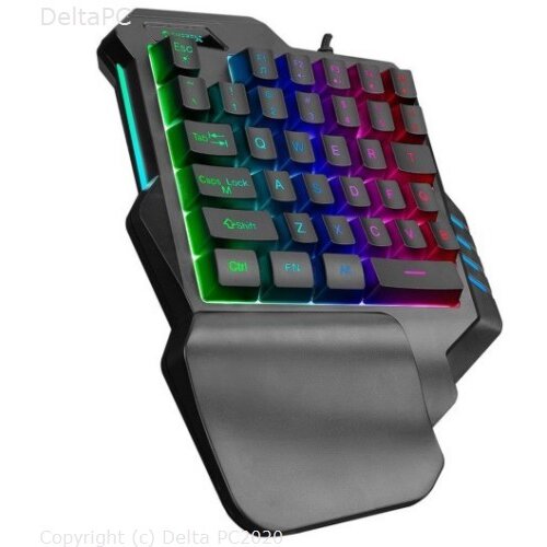 Everest Mini gaming tipkovnica KB-R177 SALVO RGB Cijene