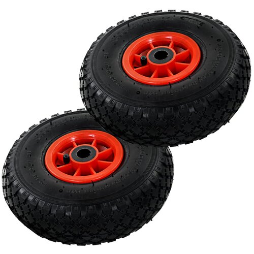 VidaXL Kotači za teretna kolica 2 kom gumeni 3.00 - 4 (245 x 82) Slike