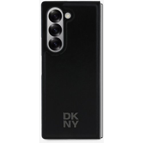 Dkny PU Leather Stack Logo MagSafe Samsung Galaxy Z Fold 6 Black Ovitek za telefon Vijolična Slike