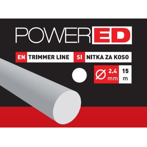 POWERED Nitka za koso Powered (15 m, premer nitke: 2,4 mm, okrogla) Slike