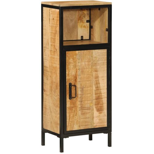 vidaXL Kopalniška omarica 40x27x90 cm trden mangov les Cene