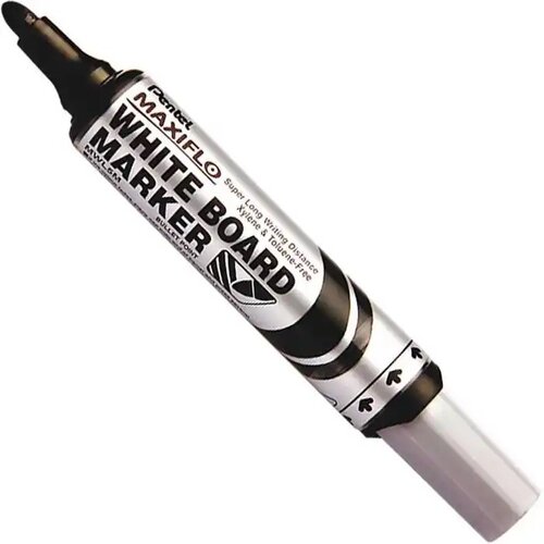 Pentel Flomaster za belo tablo maxiflo črn, (5000235025) Slike