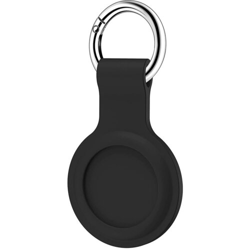 silikonska futrola za Airtag/privezak za ključeve crna Slike
