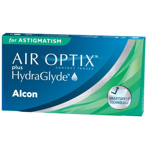 Air Optix Mjesečne plus HydraGlyde za Astigmatizam (3 leće) Slike