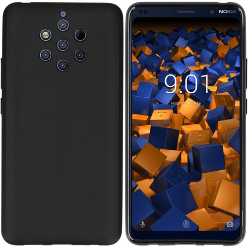  Gumijasti / gel etui Jelly za Nokia 9 PureView - črni Cene