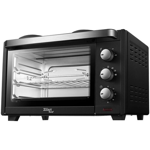 Zilan Mini pećnica sa grilom + ventilator, 28 l, 3200 W, crna - ZLN0997 Cijene