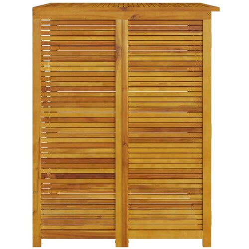  Spremi&amp;scaron;te za kantu za smeće 70x89x117 cm masivno drvo bagrema Slike